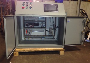 control cabinet with PLC